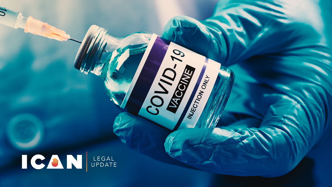 ICAN letter to CDC regarding missed second COVID-19 vaccine doses