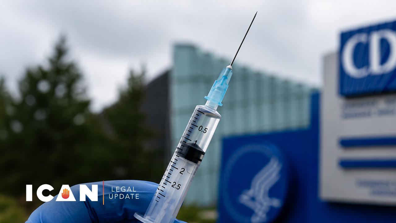 ICAN letter proposing updates to CDC vaccine contraindications and precautions guidance